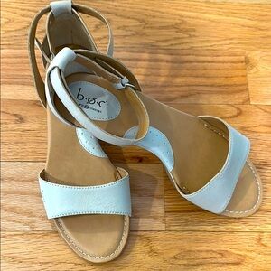 NWOT b.o.c. Ankle Strap Sandal